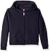 Hanes girls Comfortsoft Ecosmart Full-zip Hoodie Hooded Sweatshirt, Navy, Medium US