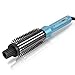 SwanMyst Curling Iron Brush, Dual Voltage Travel-friendly 1.25 Inch Tourmaline Ceramic Ionic Hair Curler Hot Brush, Anti-scald Instant Heat Up Curling Wand with Teeth Styling Brush