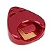 Blueseason Plastic Sticky Portable Guitar Pick Holder Cases Box , 5pcs-red