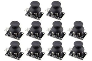 WMYCONGCONG 10 PCS Game Joystick Breakout Module Game Controller Replacement Joystick Control Stick Joystick Sensor Programma