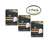 PACK OF 3 - Depend for Men Shields Light Absorbency - 58 Count