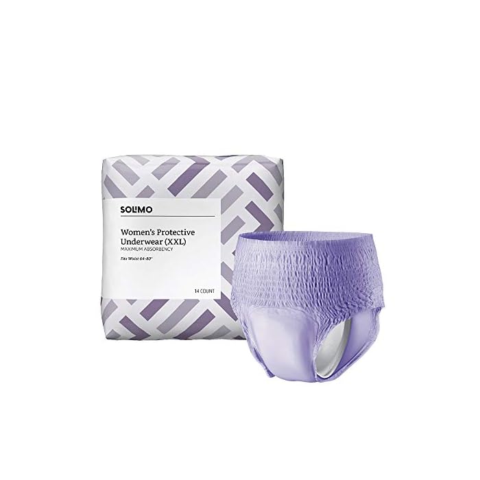 Solimo Underwear for Women Maximum Absorbency