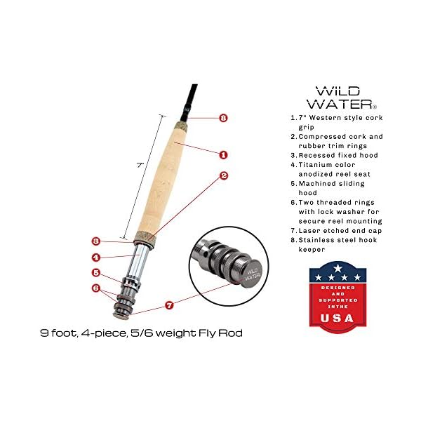 9 foot fishing rod and reel