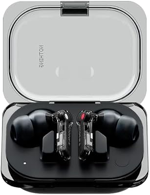 Ear (a) kopfhörer kabellos Bluetooth mit ANC, Bass-Enhance-Algorithmus und bis zu 42,5 Stunden Wiedergabezeit - Schwarz