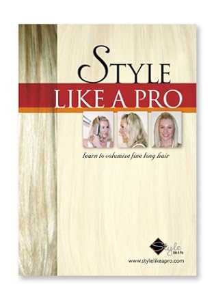 Amazon Com Style Like A Pro Learn To Volumize Fine Long Hair