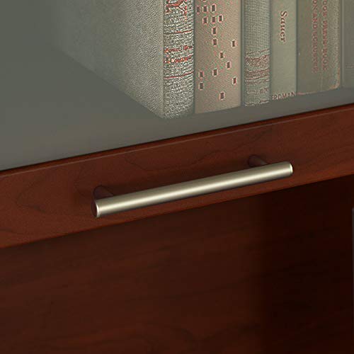Bush Furniture Somerset 72W Hutch for L Shaped Desk in Hansen Cherry - Thumbnail 3