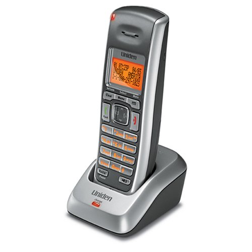 Uniden DCX200 DECT 6.0 Accessory Handset and Charging Cradle for the DECT2000/DECT 3000 Series Phones - Silver