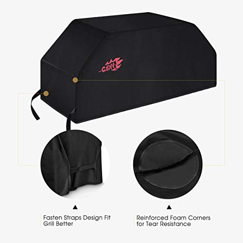 VicTsing 36 inch Flat Top Grill Cover, 600D Heavy Duty Waterproof and