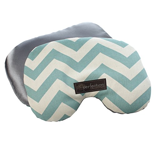Perfection Collection Migraine Relief Eye Pillow Masks, Flaxseed Filled