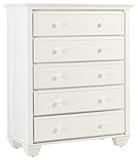 Graco Portland 5 Drawer Dresser, White