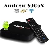2017 GooBang Doo ABOX Pro Android 6.0 TV Box with Newest RF Remote Control and Truly 4K/60FPS Playing