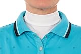 SUNBIB 2.0 ( 2016 Edition ) UV Cooling Neck and Chest Sun Protection Shade Gaiter for Outdoors , Golf , Hiking , Running , Biking , Summer Cool , Sports and More (White)