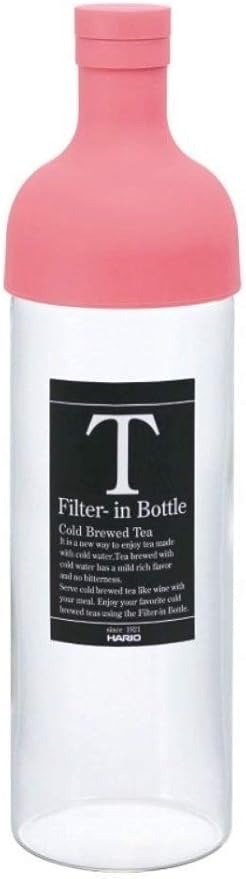 Amazon Harioハリオ フィルターインボトル ピンク 750ｍｌ Fib 75 Pin 美味しいお茶見本同封 ティーメーカー ティープレス オンライン通販