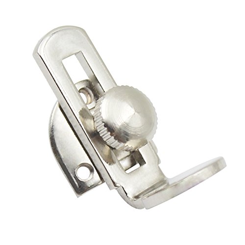 EDTara Clarinet Thumb Rest with Screws,Adjustable Clarinet Plated Brass Thumb Rest Woodwind Instrument with Screws Replacement Part - Thumbnail 2