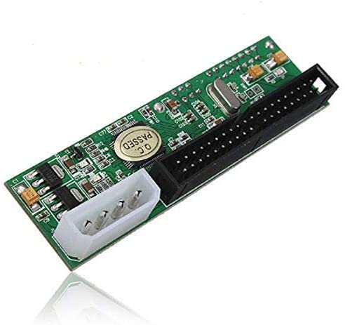 Multibao PATA IDE to SATA Interface Adapter Converter, Serial ATA SATA to Parallel ATA PATA/IDE Hard Drive for 3.5"/2.5" Hard Drive HDD DVD - Plug And Play