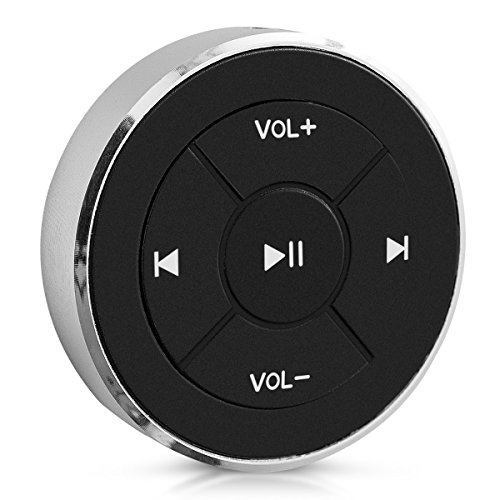 kwmobile Bluetooth Media Button for Phone or Tablet Car Audio Remote