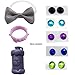 lps Accessories(Pet not Included), 6PC Random lps Accessories Bows Clothes Earrings Collars Necklace for lps Pet Pink