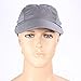 Fafada UV 50 Protection Removable Multifunctional Sun Shield Flap Hat Cap Mask for Farming Grey