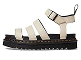 Dr. Martens Women's Blaire Leather, Parchment Beige