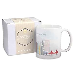 Amazon.com: Vastigo 11 oz Taza de cerámica con las mejores ...