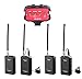 Saramonic Dual Wireless VHF Lavalier Microphone Bundle with 2 Transmitters, 2 Receivers and Audio Mixer for DSLR Cameras