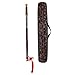 Baoblaze Chinese Black Bamboo Flute Bawu Pipe Concert Bau Tune F Ethnic Folk Music for Music Lovers