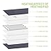 Pecute Pet Heating Pad, Dog Heating Pad with Chew Resistant Cord, Waterproof Layer, Warming Cat Heating Pad, Indoor Pet Heating Pads for Dogs Cats, Auto Temp Control with Washable Cover, 19.7