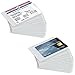 Clear Large Medicare Card Size Credit Card Protector Sleeves, 6 Mil Thickness, 24 Pack