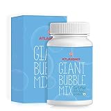 Atlasonix Giant Bubbles Mix - Makes 7 Gallons of Big Pure Bubble Solution for Kids | Non Toxic All Natural Bubble Concentrate for the Largest Bubbles | Birthdays, Outdoor Family Fun for Girls and Boys