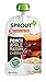 Sprout Organic Stage 3 Baby Food Pouches, Peach Apple Multigrain w/ Cherry, 4 Ounce (Pack of 12)