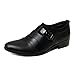 Paris Hill Men's Classic Oxford Formal Business Dress Shoes Slip on Black US 10.5