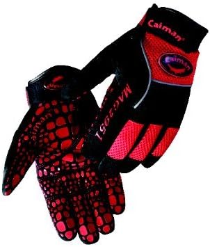 Caiman Gator-Grip Silicone Skin Palm, Multi-Activity/Mechanic Small by Caiman