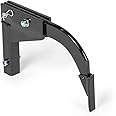 Titan Attachments Hitch-Mounted Ripper, Cat 0 & Cat 1 Tractor/ATV/UTV Compatible, Fits 2in Hitch Receivers, Two Height Adjustments, Subsoiler with Reversible Tooth, 3 Point Landscaping Trencher