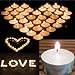 Zion Judaica Quality Tealight Candles 4 Plus Hour Burn Time Unscented Set of 200 Tea Lights for Candle Lit Dinners