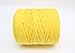 Tshirt Yarn 130 Yards of Fabric Recycled Yarn 1.5 lb Vondrak T-Shirt Yarn for Crocheting and Knitting (Yellow)
