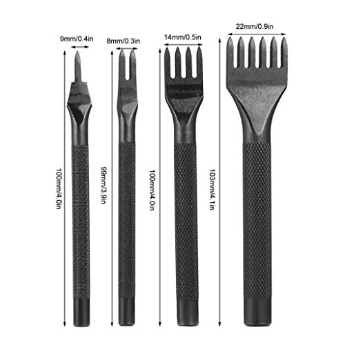 image for ALZERO-Tools Leather Carft Tools Kit by ALZERO, 18 Pcs Stitching Carvi