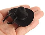Bulk Buy: Darice Velvet Like Hat With Rope Trim 3/4