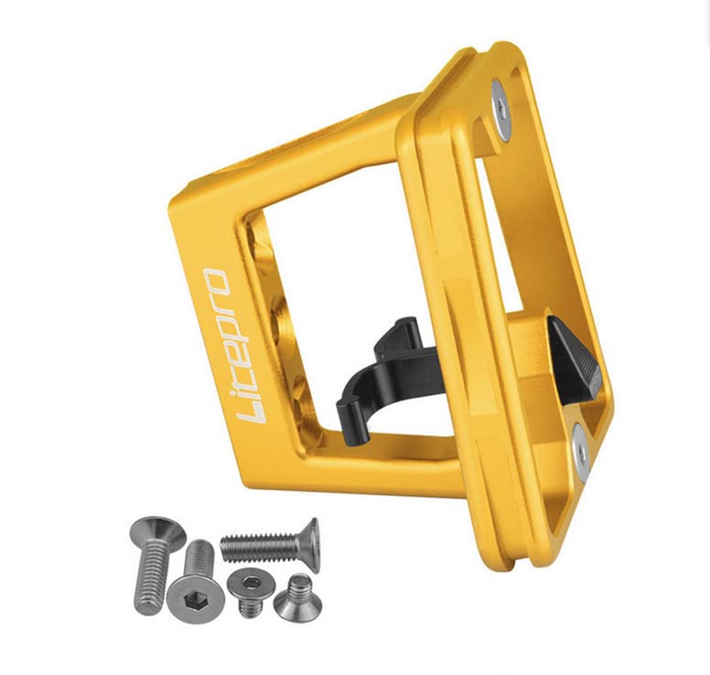 Front Carrier Block for Brompton Super Lightweight Aluminum GOLD version 2021