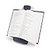 Kensington Insight Adjustable Book Copyholder, 50 Sheet Capacity, Metal, Midnight Blue/gray
