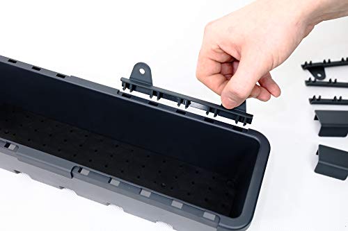 GreenLife Blumenbox 3 Stück Pflanzkasten Blumenkasten Balkonkasten (Anthrazit) – Bild 4