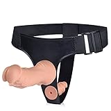 Utimi Leather Strap-on with Dildo and Anal Plug