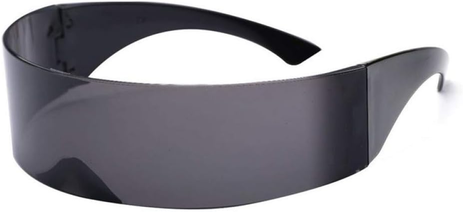 GAOHAITAO Funny Futuristic Wrap Around Costume Sunglasses Mask Novelty Glasses Halloween Party Party Supplies Decoration