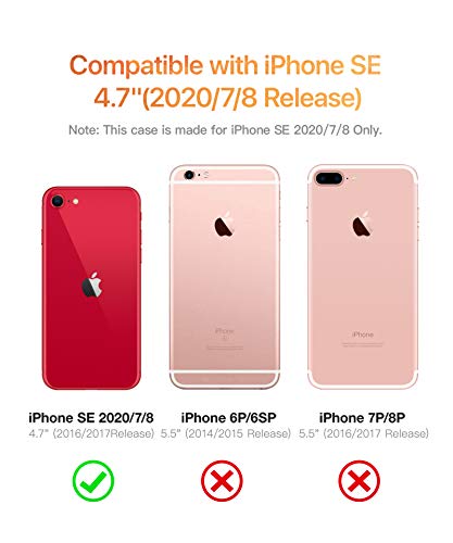 Gviewin Clear Flower Iphone Se Case Iphone 8 Case Iphone 7 Case Soft Tpu Silicone Ultra Thin Slim Fit Transparent Woman Flowers Flexible Cover For 4 7 Iphone Se2 7 8 Flowering Reseda Green Pricepulse