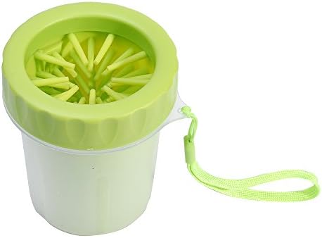 XADP Portable Dog Paw Cleaner Brush Cup Pet Cleaning Soft Pet Foot Washer Silicone Paw Washer Cup for Dogs