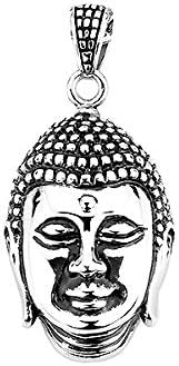 Amazon 大仏 ネックレス ペンダント ステンレス 仏教 ブッダ 佛 釈迦 サージカル アレルギーフリー 弥勒 菩薩 お経 寺 仏像 ネックレス 通販