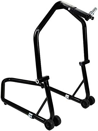QUAKEWORLD Universal Sport Bike Motorcycle Front Wheel Lift Stand Fits for Yamaha Honda Kawasaki Suzuki BMW Auto Bike Shop