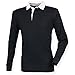 Front Row Mens Premium Long Sleeve Rugby Shirt/Top