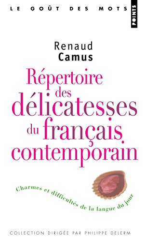 Répertoire des délicatesses du français contemporain