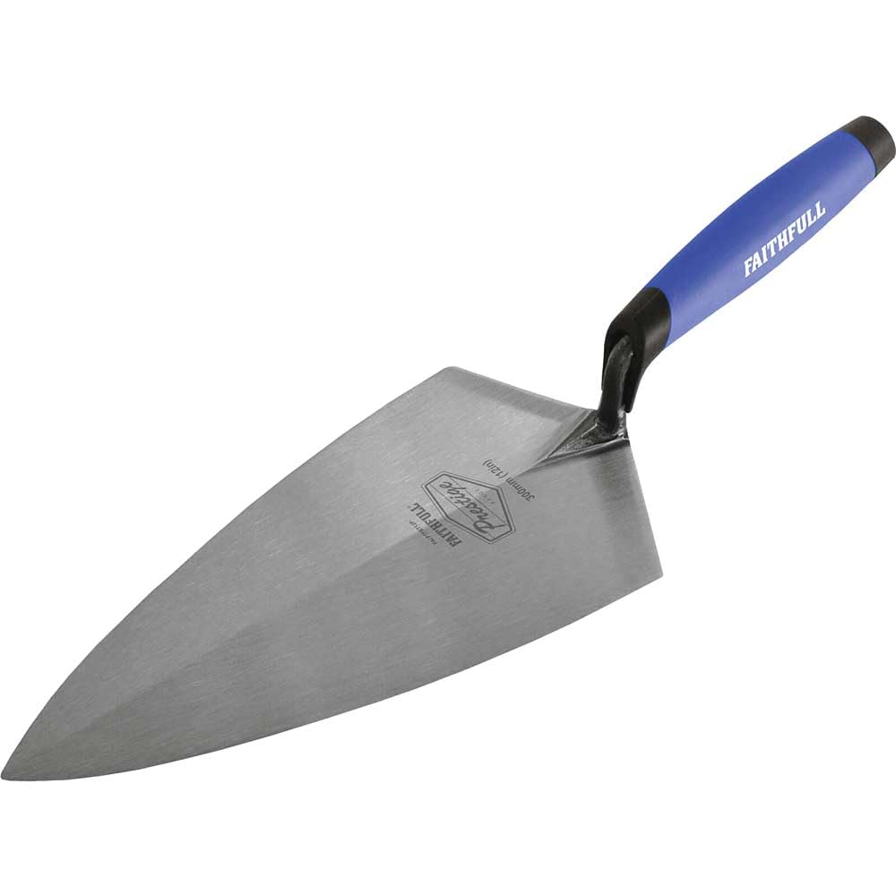 Faithfull FAIPTFBT12P Prestige Forged CRV Philadelphia Brick Trowel 300mm (12in)