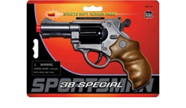 38 Special 6 Shot Rubber Ammo Pistol Toy Gun New Free Shipping Parris Mfg Other Vintage Cap Guns Toys Hobbies